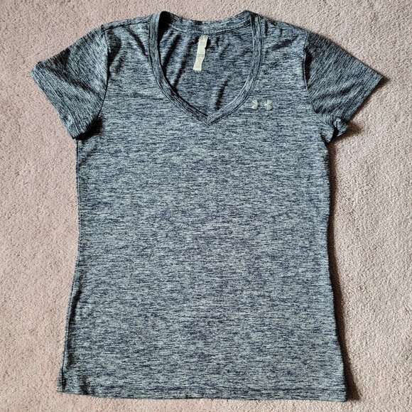 Under Armour Size XS Lot - 2 Motion Leggings Fitted Ankle Leg & Gray Top - Picture 10 of 14